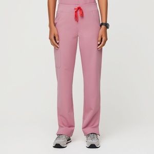 FIGS Chalk Pink Scrub Pants XST